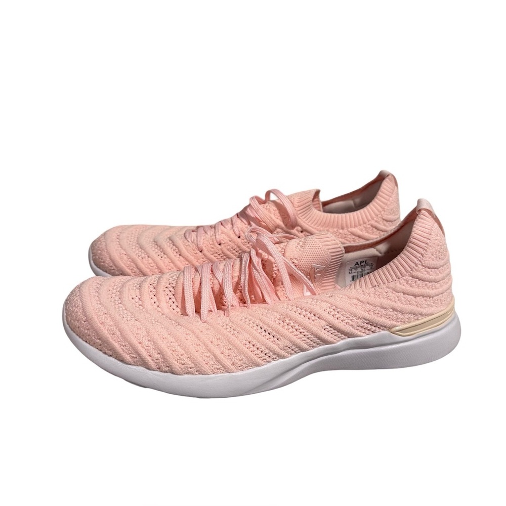 APL (Athletic Propulsion Labs) Women's TechLoom Wave Sneakers Pink/White 9.5 - Picture 2 of 12